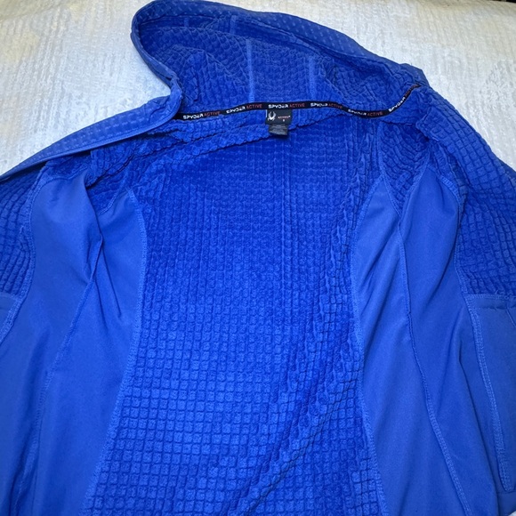 Spyder‎ Full Zip Up Hooded Fleece Jacket Coat Hoodie Size Small - Picture 6 of 10